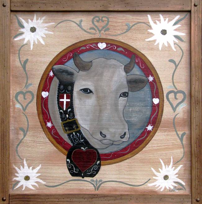 Nathalie RENZACCI - Pintura del País Téte de Vache : La Gasconne